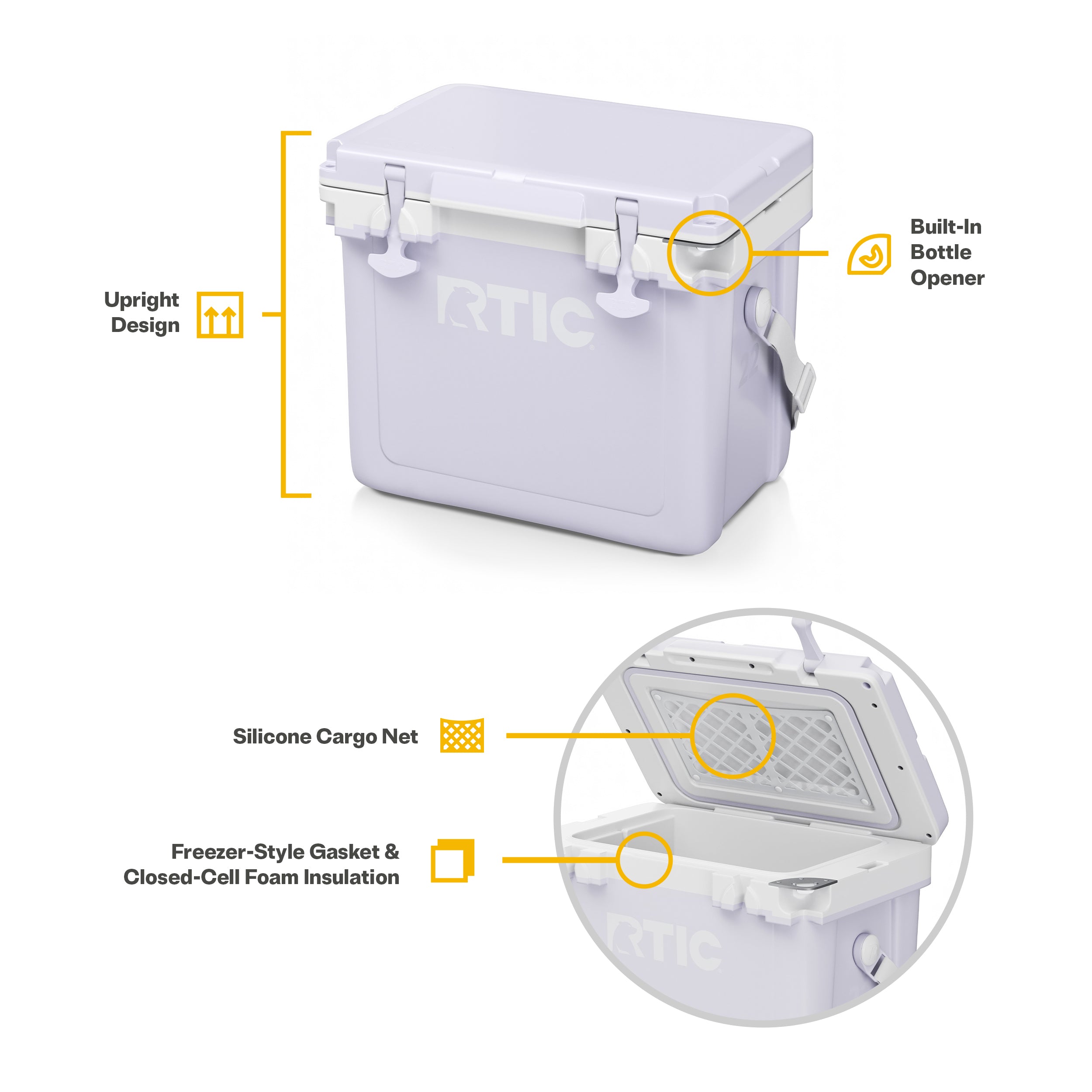 22 QT Ultra-Light Cooler